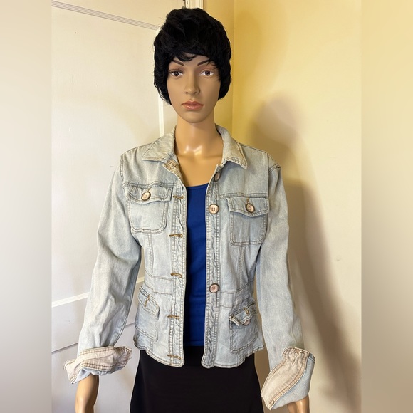 Faded Glory Women Jean Jacket - Picture 3 of 12